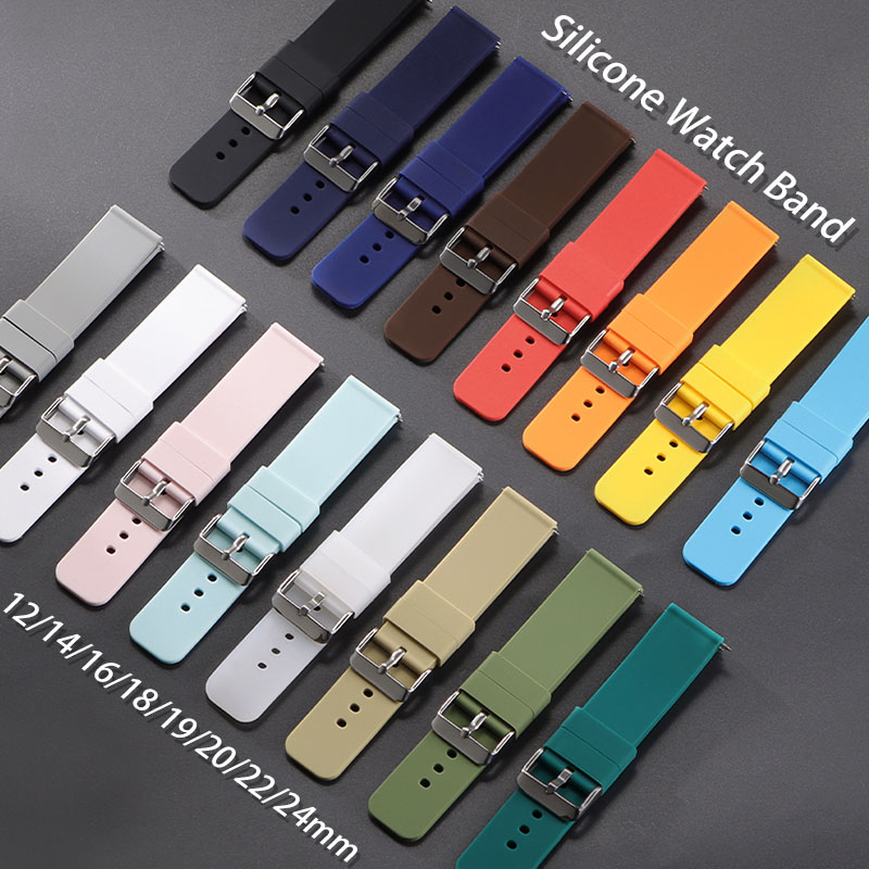 Canvas Strap Watch - Siliconen band 12 mm 14 mm