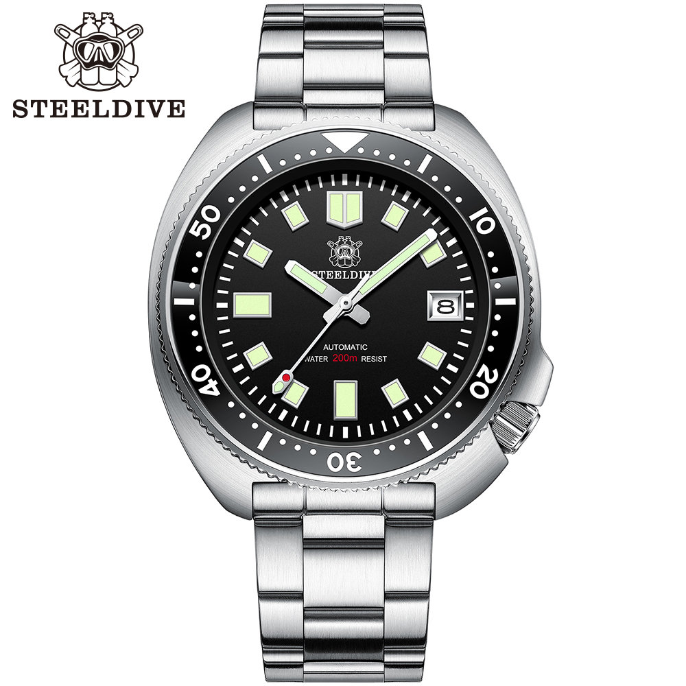 Seiko Watch Presage - STEELDIVE SD1970 Automatisch mechanisch duikhorloge Captain