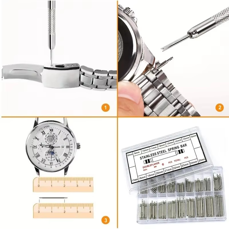 270 stuks roestvrijstalen veer - Spring Bar Tool Set recensie en prijs