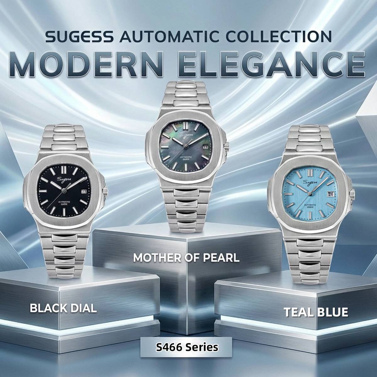 Sugess Man Horloge Automatisch - Patek Philippe Watch Nautilus recensie en prijs