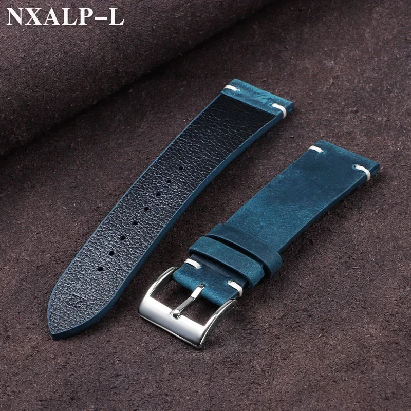 Vintage oliewas lederen horlog - Nato Strap Nylon recensie en prijs