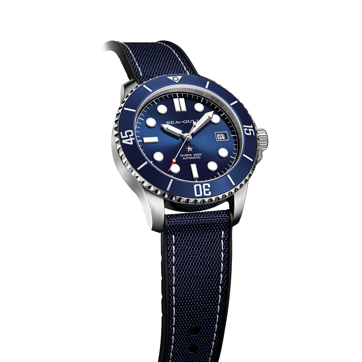Lichtgevend Seagull herenduikh - Seiko Watch Presage recensie en prijs