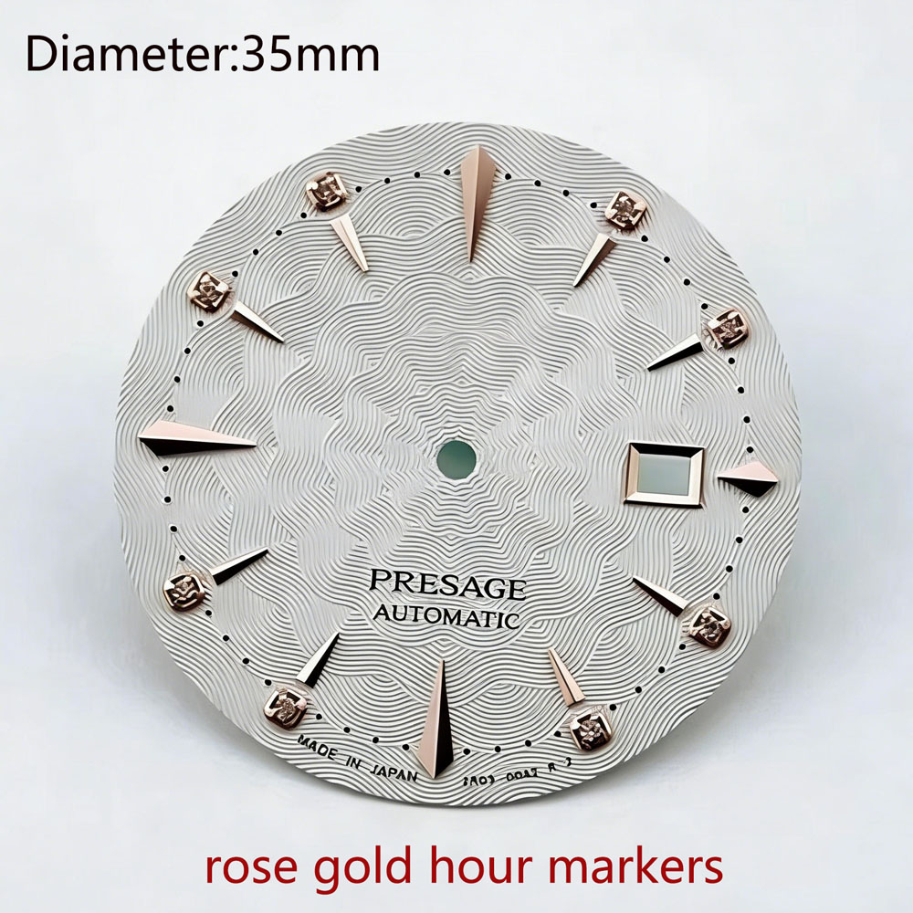 35mm NH35 S logo presage s wij - Seiko Watch Presage recensie en prijs