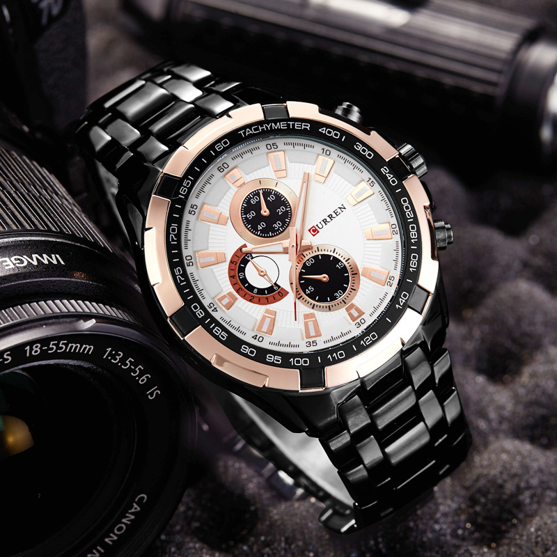 CURREN 8023 Quartz Horloge Man - Patek Philippe Watch Nautilus recensie en prijs