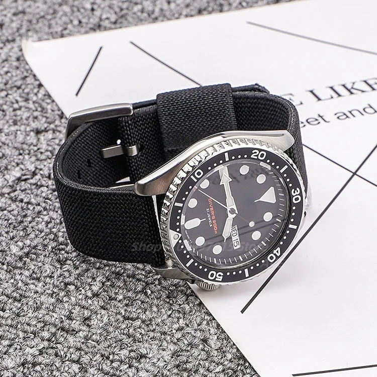Nylon horlogeband 18 mm 20 mm  - Nato Strap Nylon recensie en prijs