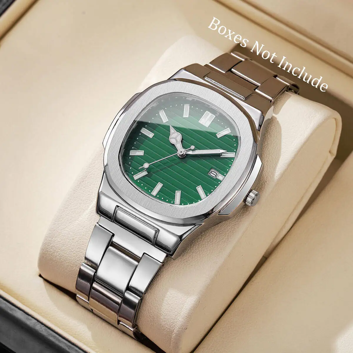 Mode vierkante heren zakelijke - Patek Philippe Watch Nautilus recensie en prijs